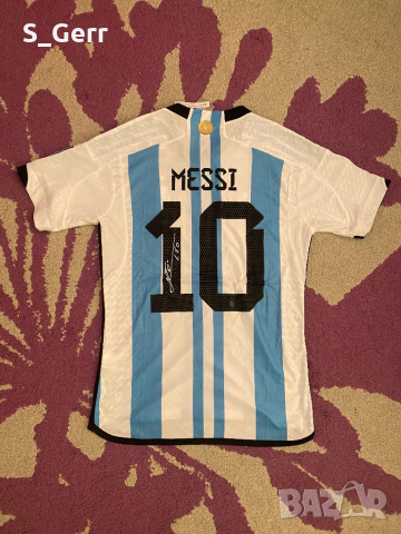 Argentina 2022 final LEO MESSI 10 Лео Меси, снимка 2 - Фен артикули - 44804042