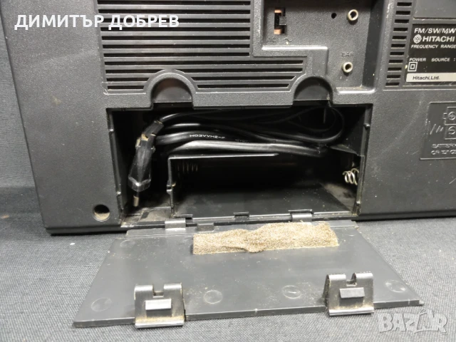 СТАР РЕТРО ТРАНЗИСТОР РАДИО КАСЕТОФОН HITACHI TRK-5381E, снимка 6 - Радиокасетофони, транзистори - 50728587