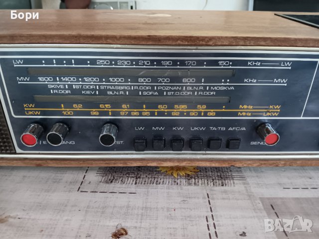 Prominent Duo 202 Stern-Radio Sonneberg, VEB, RFT, снимка 7 - Радиокасетофони, транзистори - 42170814