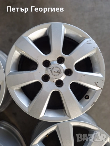 ОРИГИНАЛНИ АЛУМИНИЕВИ ДЖАНТИ ЗА ОПЕЛ  -5Х110Х65-16 цола, снимка 4 - Гуми и джанти - 52972206
