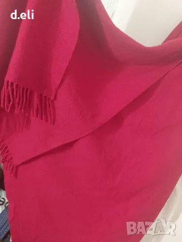 Голям шал Пончо 100% Вълна, снимка 3 - Шалове - 49074993