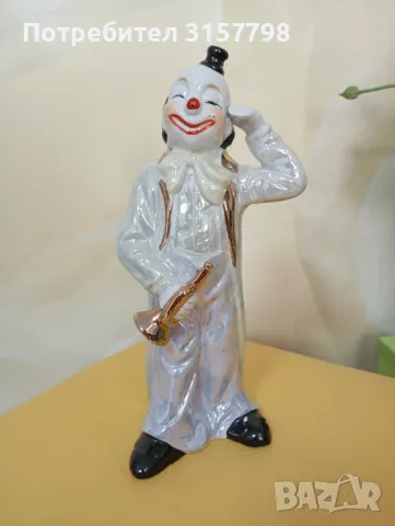 Порцеланова статуетка клоун, снимка 1