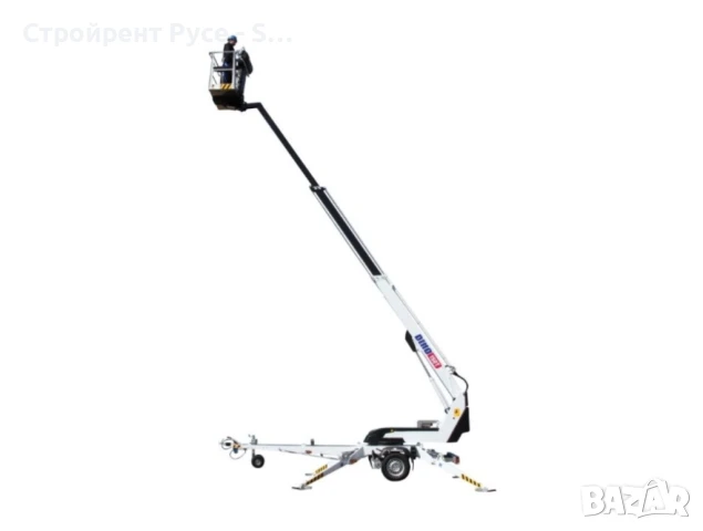 Вишка телескопична на ремарке, Dino 150 t-15m, Под наем, снимка 1