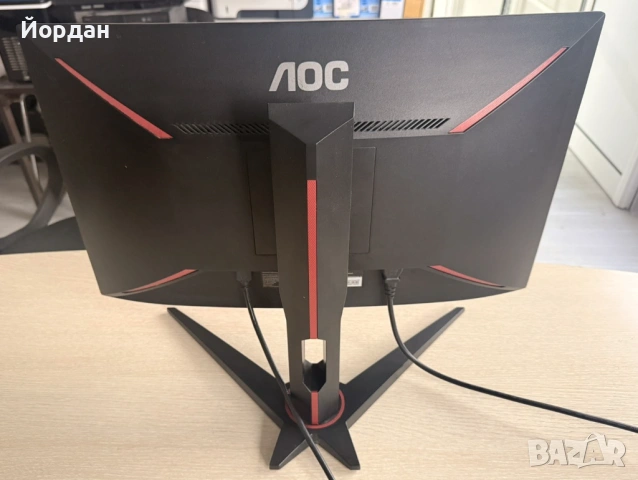 Монитор AOC Gaming Curved C24G1, снимка 5 - Монитори - 53889293