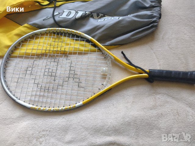 Детска тенис ракета Dunlop ace twenty 3 7/8, снимка 14 - Тенис - 36856638