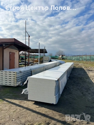 Сандвич панели - Стенни и Покривни, снимка 2 - Строителни материали - 53169441