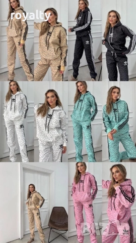 Adidas Черен Дамски Комплект , снимка 2 - Спортни екипи - 52135212