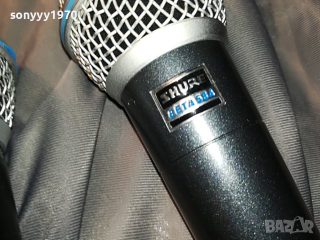 shure profi microphone-жичен микрофон 175лв за 1бр 2304230846, снимка 6 - Микрофони - 40454104