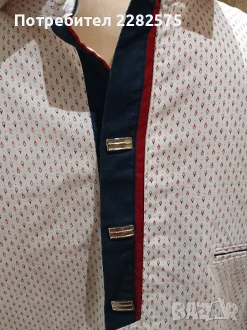 Мъжка риза с къс ръкав ХЛ/ХХЛ , снимка 3 - Ризи - 47581915