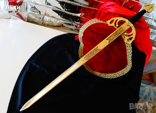 Старинен меч Tizona del Cid,Toledo,позлата. , снимка 12 - Антикварни и старинни предмети - 39912964