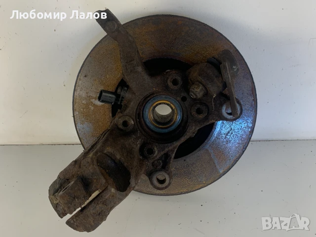 Преден десен шенкел лагер главина спирачен диск апарат Seat Altea (04-09)г. 1.9 TDI 105к.с., снимка 6 - Части - 50824433