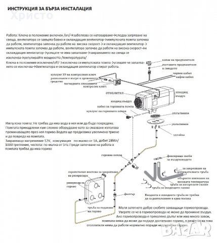 печка за автомобил, снимка 8 - Аксесоари и консумативи - 12887946