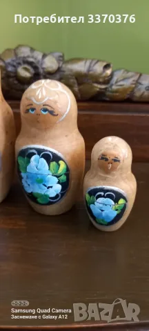 Руски матрьошки-ръчно рисувани, снимка 5 - Декорация за дома - 55898213
