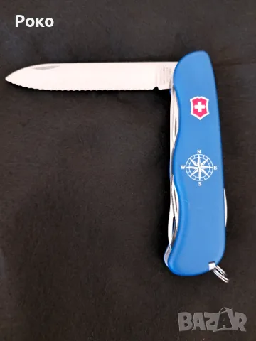 Victorinox Skipper 111mm – рядък корабен нож със Slide Lock (сиво копче) – Колекционерски, снимка 5 - Ножове - 55753783