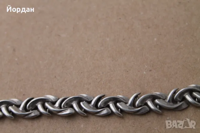 Дамско сребърно колие, снимка 7 - Колиета, медальони, синджири - 49771414