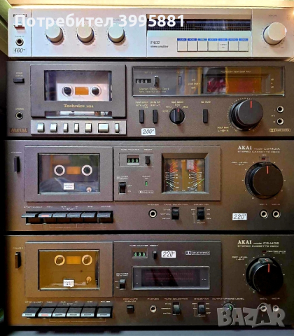 AKAI CS-M02 Стерео касетен дек, снимка 4 - Декове - 44749020