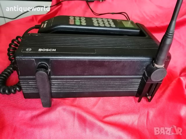 Ретро Автомобилен Мобилен Телефон GSM  BOSH Cartel, снимка 3 - Антикварни и старинни предмети - 36966801