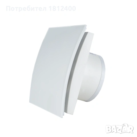 Вентилатор за баня Дизайнерски Право/Извито Стъкло Тих/Повишен/Турбо ДЕБИТ Светещ !!!, снимка 15 - Вентилатори - 54166329