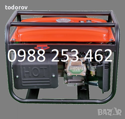 3,5 KW Генератор за ток монофазни 7 Hp - с дисплей с ръчен старт, снимка 4 - Генератори - 21015235