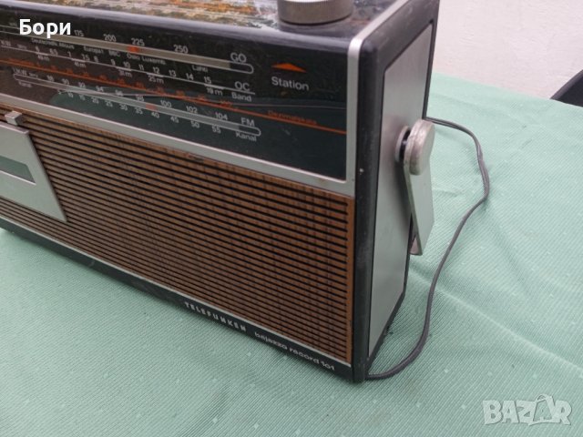 TELEFUNKEN  Bajazzo  record 101  Радио касетофон 1973г, снимка 3 - Радиокасетофони, транзистори - 36635082