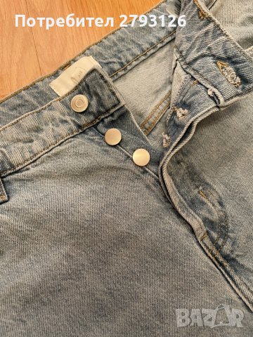 Дънки с широки крачоли H&M, снимка 2 - Дънки - 40234558