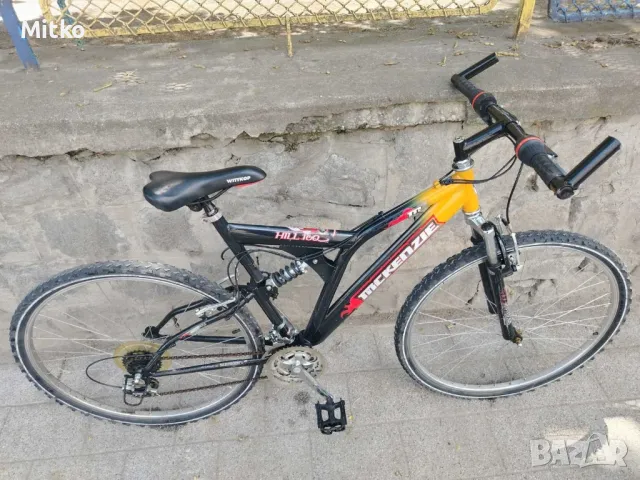 28 цола алуминиев велосипед с 21 скорости усилени капли амортисьори предни и задни , снимка 3 - Велосипеди - 50389941