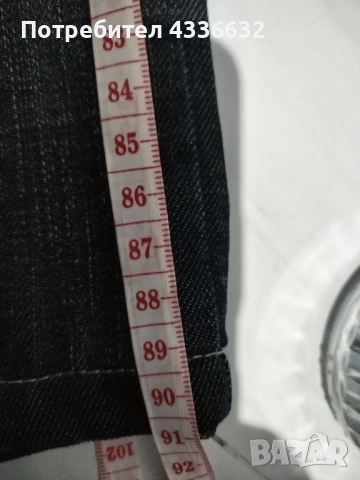 Дамски дънков пантолон!Ниска талия! Без забележки!, снимка 3 - Дънки - 51660399