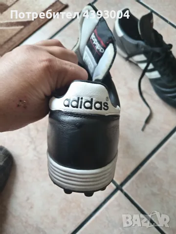 Футболни стоножки естествена кожа Adidas, снимка 7 - Футбол - 56235002