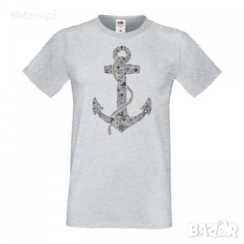 Мъжка тениска Anchor,котва Изненада,Подарък,Празник , снимка 4 - Тениски - 36812578