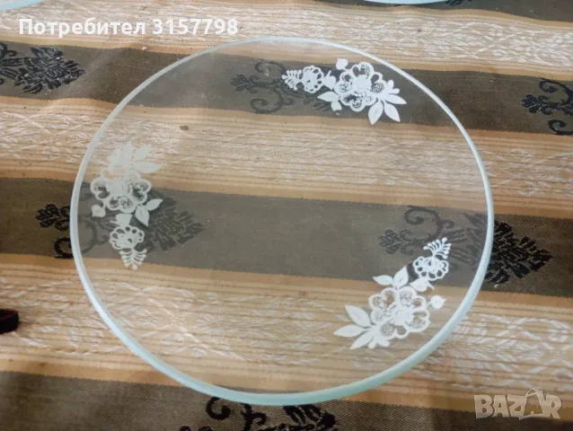 Шест стъклени чинийки комплект, снимка 1