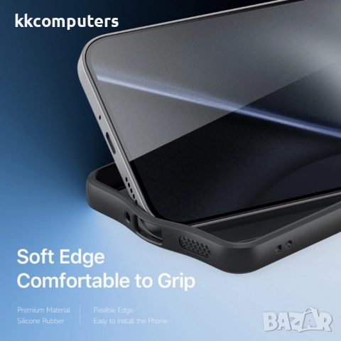 DUX DUCIS Защитен калъф (TPU+PC) за Xiaomi 15T- REACH и SGS Drop-test Сертификат, вкл. Протектор, Че, снимка 8 - Калъфи, кейсове - 52390006