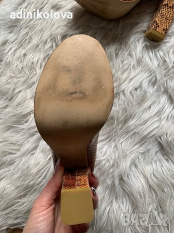 Змийски обувки Дарис, снимка 4 - Дамски обувки на ток - 40156203