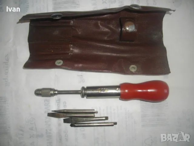 НОВА РУСКА СССР РЪЧНА РЕВЕРСИВНА ОТВЕРТКА С НАКРАЙНИЦИ, снимка 5 - Отвертки - 48552653