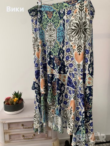 Дълга пола в размер 14, снимка 4 - Поли - 44179107