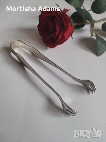 Щипка за захар, снимка 2 - Прибори за хранене, готвене и сервиране - 52497771