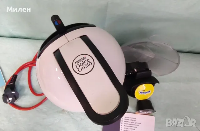 Кафемашина с гаранция 1 година Delonghi NESCAFÉ® система Dolce gusto Piccolo.W, снимка 5 - Кафемашини - 56155670