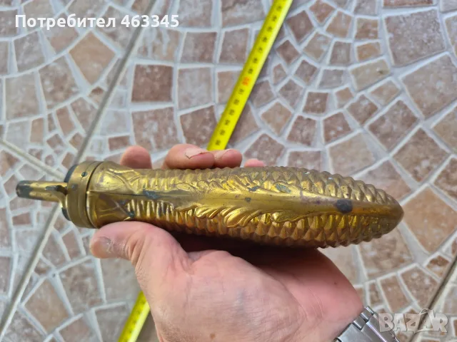 Европейска барутница - 7, снимка 4 - Антикварни и старинни предмети - 56087340