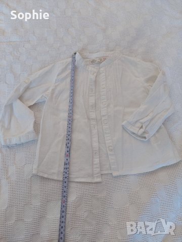 Бебешка риза Zara, снимка 5 - Бебешки блузки - 39684205