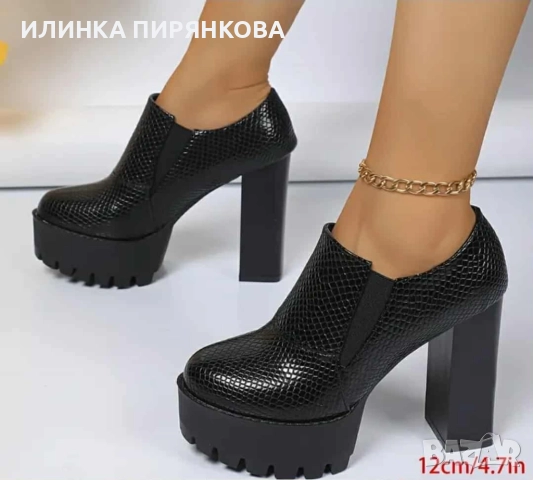 Дамски обувки на висок ток, снимка 3 - Дамски елегантни обувки - 52353682