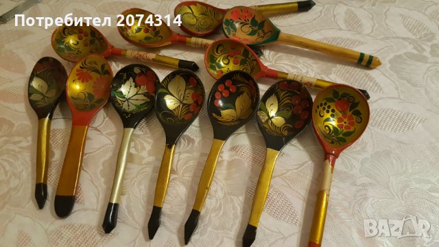 Ръчно рисувани чаши, лъжици...., снимка 3 - Други - 39042037