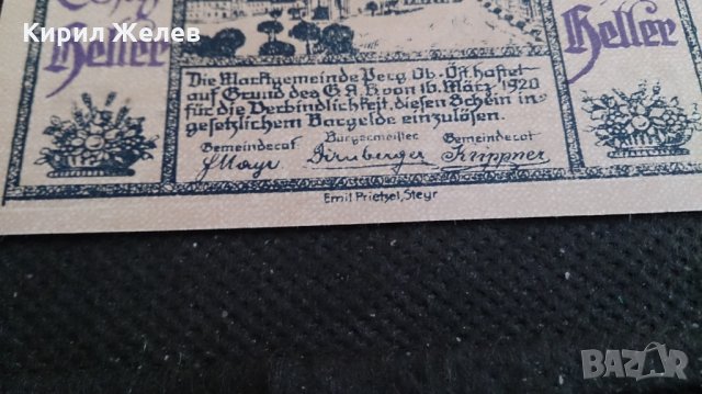 Колекционерска банкнота рядка 1920година - 14718, снимка 4 - Нумизматика и бонистика - 29090469