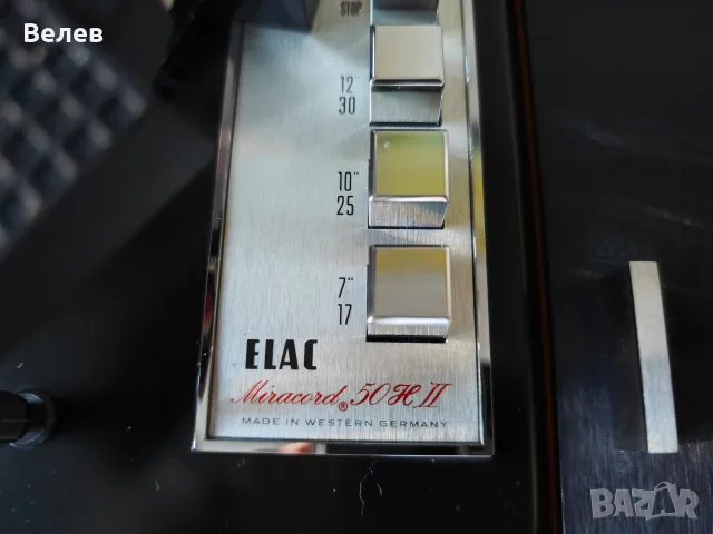 Elac Miracord 50h II ,Elac St 355, снимка 7 - Грамофони - 55971882