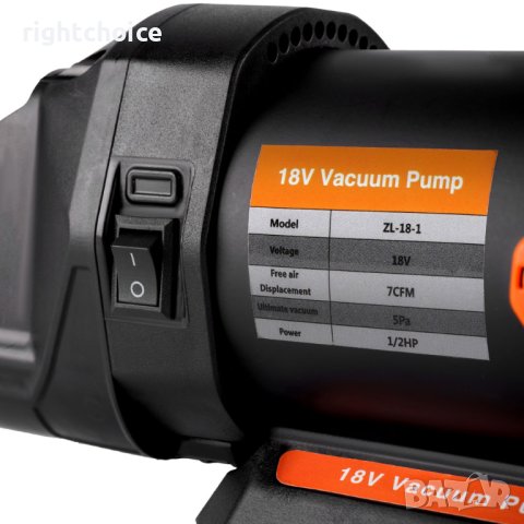 НОВ! Акумулаторна Вакуум помпа климатици с батерия 18V 5A вакум Makita, снимка 7 - Други инструменти - 44237480