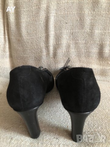 Дамски обувки естествен велур Pierre Cardin, снимка 4 - Дамски елегантни обувки - 31285258