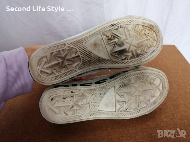 Номер 36 дамски кецове DIESEL Diesel ASTICO S-ASTICO LC LOGO, снимка 11 - Кецове - 52877705