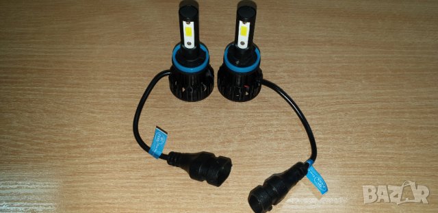 Лед системи H11 72w, 8000 lm, 6500K COB чипове, снимка 2 - Аксесоари и консумативи - 29885260