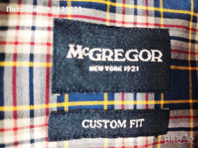 McGregor shirt L, снимка 3 - Ризи - 39387799