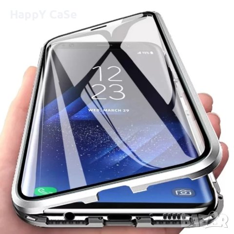 Samsung Galaxy A53 A72 S21+ / Двоен 360 градуса магнитен кейс калъф, снимка 4 - Калъфи, кейсове - 42514385