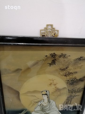 Картина Гейша , снимка 3 - Колекции - 29149431