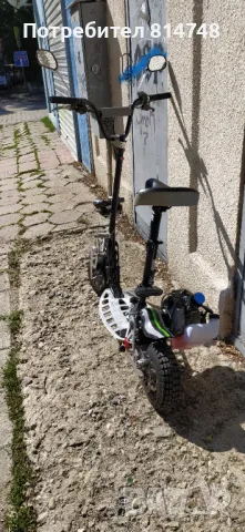 Бензинова тротинетка , снимка 8 - Скутери и тротинетки - 47553616